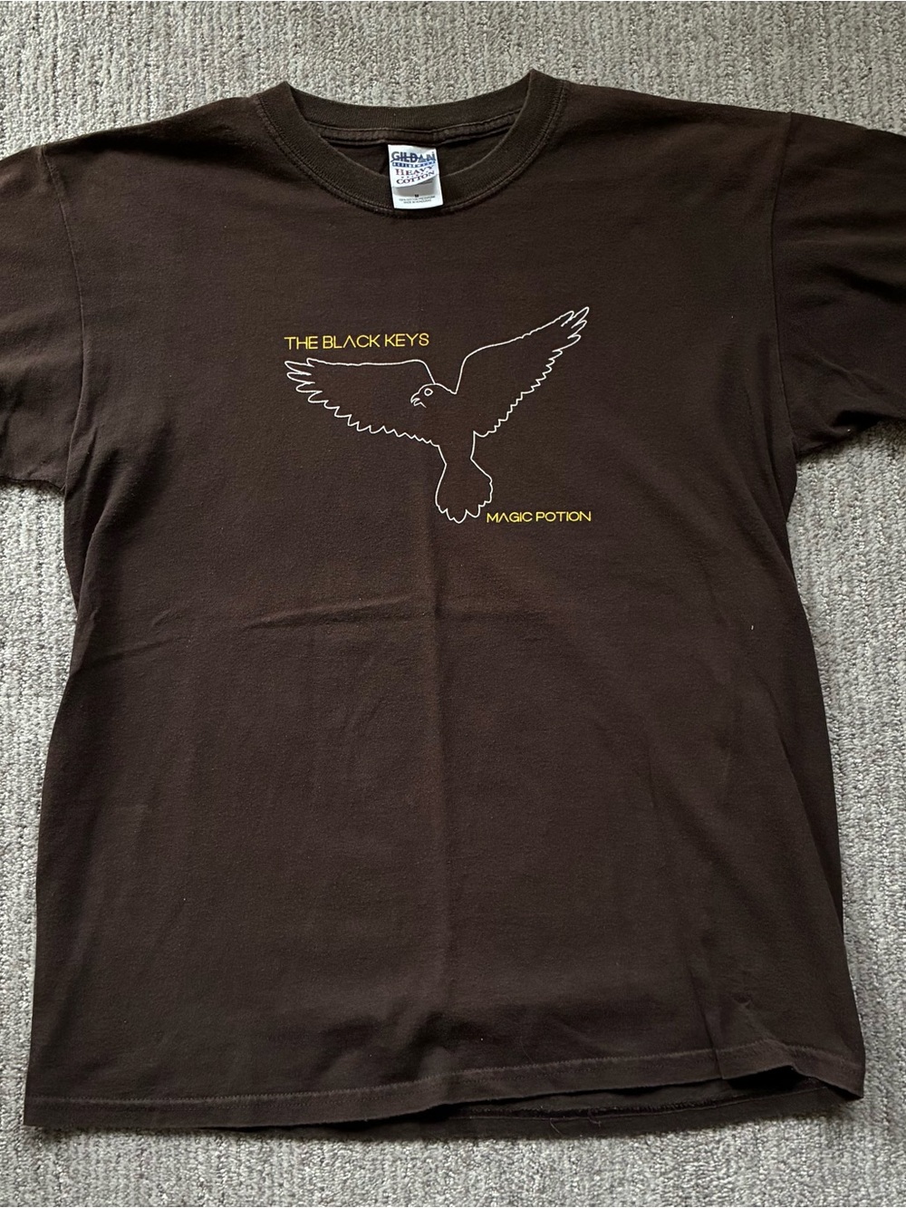 Brown 'Magic Potion' Black Keys T-Shirt
